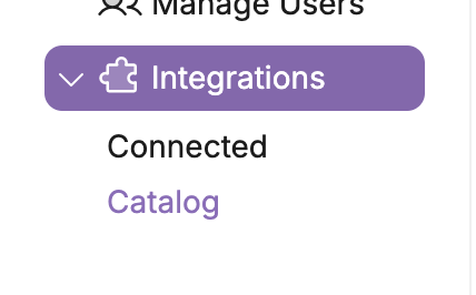 Integrations Tab