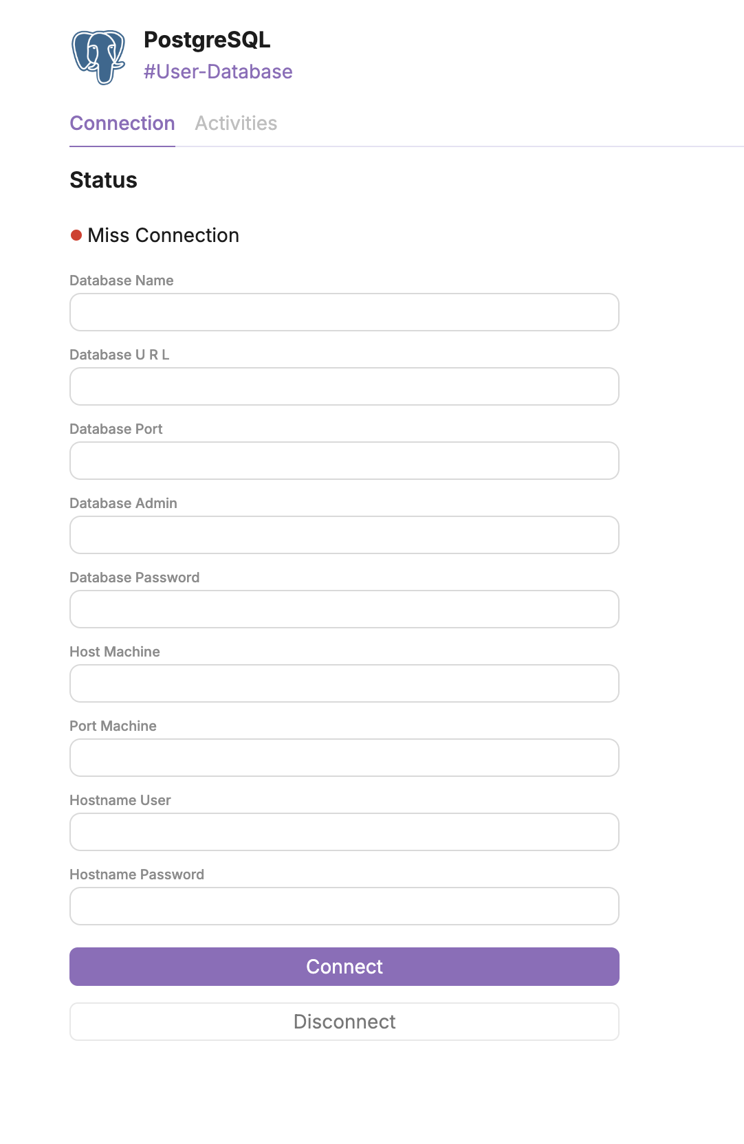 Integration Settings